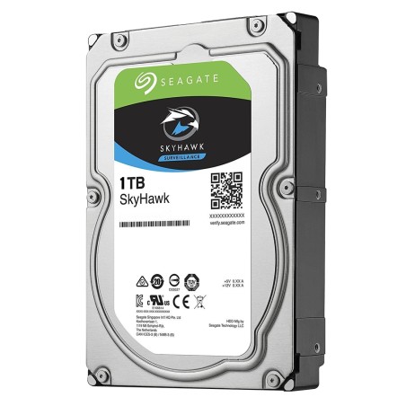 Seagate Skyhawk Hard Drive - Capacity 1 TB - SATA 6 GB/s Interface - Model ST1000VX001 - Specifically for VCRs - Loose