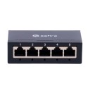 Desktop Switch - 5 Gigabit Ports - Speed 10/100/1000 Mbps - Plug & Play - Energy-saving Technology - Metal