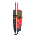 Berührungsloser AC/DC-Spannungsprüfer - LCD-Anzeige - Hoch- und Niederspannungsmodus bis zu 690 V - Akustische Warnung und si