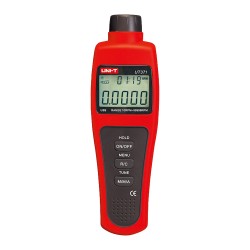 Handlicher digitaler Tachometer - Bis zu 99999 U/min - Hintergrundbeleuchtete LCD-Display der 100000 Zählungen - Höchst-, Min