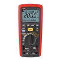 Isolationswiderstandsmessgerät - AC- und DC-Multimeter für Spannungen bis zu 600V - Bereiche 50/100/250V/500V/1000V - Misst W