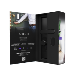 Shelly · "LOQED Touch Smart Lock black" Smartes Türschloss - 240745 - 1