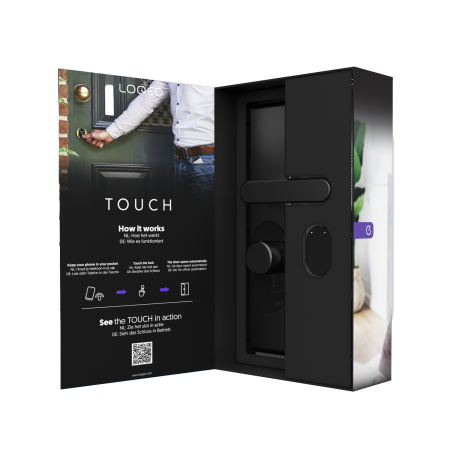 Shelly · "LOQED Touch Smart Lock black" Smartes Türschloss - 240745 - 1