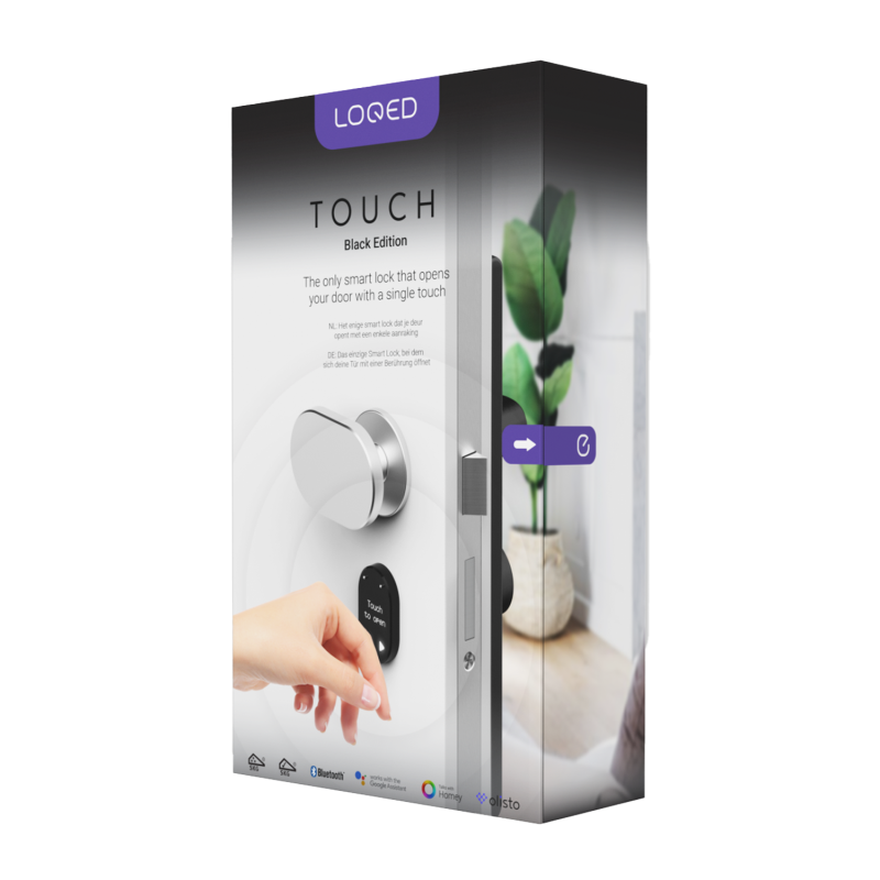 Shelly · "LOQED Touch Smart Lock black" Smartes Türschloss - 240745 - 5