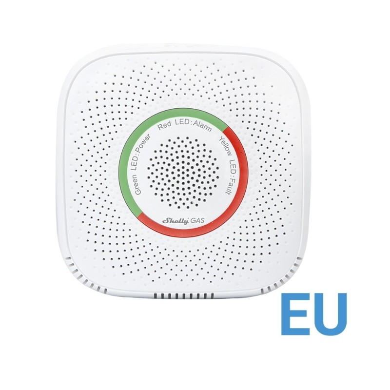 Shelly · Plug & Play · "GAS CNG" · Gassensor Erdgas · WLAN · Eurostecker - 187932 - 2