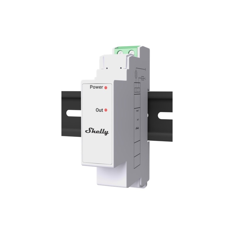 Shelly · Hutschiene Zubehör · "Pro 3EM Switch Add-on" · Relais · max. 2A · nur für Pro 3EM 120A - 217684 - 2