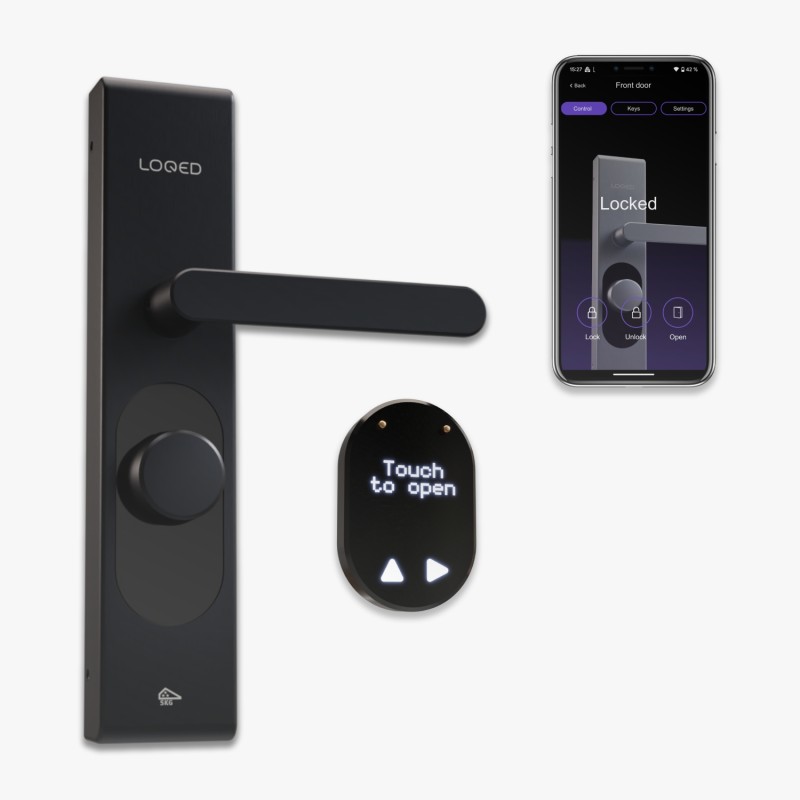Shelly · "LOQED Touch Smart Lock black" Smartes Türschloss - 240745 - 7