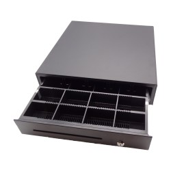Kasse Hochwertige kugelgelagerte Kassenlade 410x420x100mm, 4 Scheinfächer, 8 Münzfächer - 194588 - 1