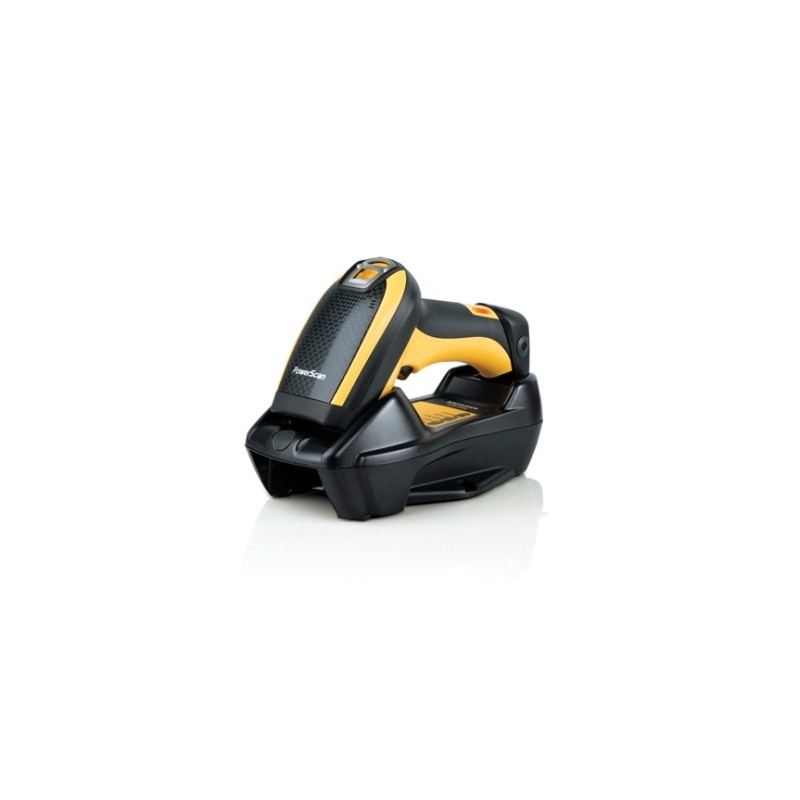 Datalogic PowerScan PBT9501, Barcodescanner BT, 2D, AR, Kit (USB), RB, schwarz, gelb - 196279 - 1