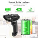 ALLNET Barcodescanner ALL-SC1228B, 2D wireless / kabellos , inkl. wireless 2.4G Dongle - 207256 - 2