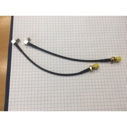 ALLNET Antennen-Pigtail SMA (F) auf TS9, 15cm 2er Pack - 141053 - 1