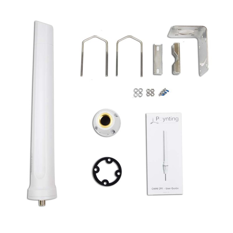 Poynting · Antennen · LTE/GSM · Marine · A-OMNI-0291-V2 · N-Type (F) · Marine 7dbi Rundstrahl OMNI-291 N-Type-F "LTE-Kompatibel"