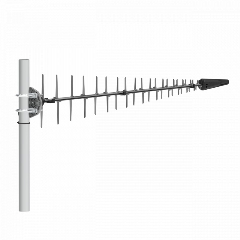 Poynting Antennas 5G/LTE Mast A-LPDA-0500-V1-01 silver N-Type WiFi 6 LoRa Helium 11dbi Yagi/Mast - 215446 - 1