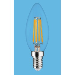Synergy 21 LED Retrofit E14 Kerze klar 4,5W ww dimmbar - 167035 - 1