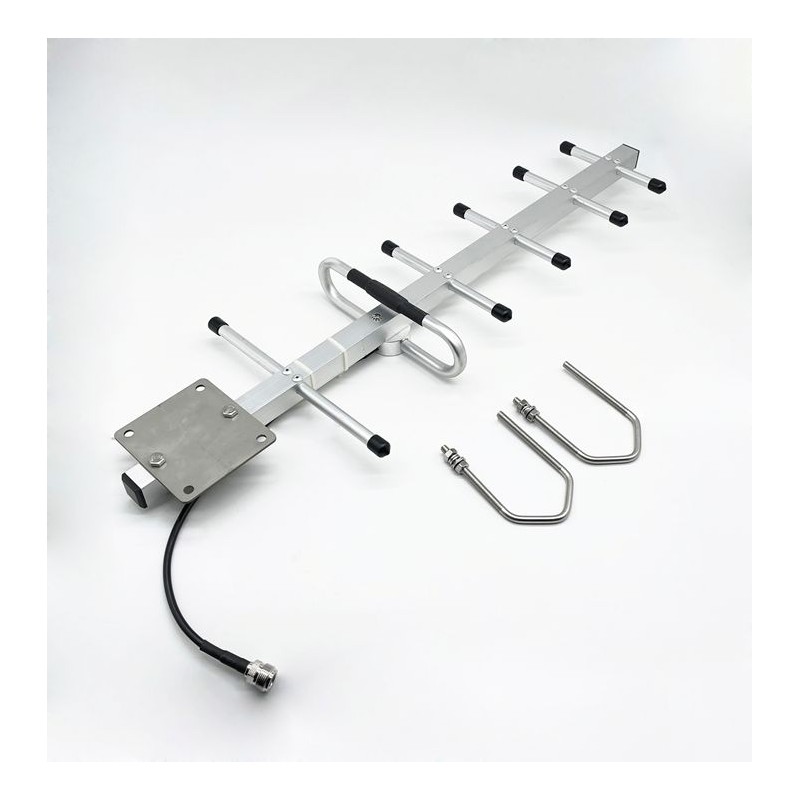 ALLNET Antenne 868MHz 14dbi Antenne (N-Female) YAGI ANT-868-14dbi-Yagi LoRA HELIUM IoT - 208821 - 1