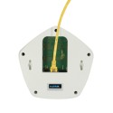 ALLNET CO2 Raumluftampel mit RGBW-LED´s / 1x MSR Sensorport / LAN (PoE) & WIFI (Netzteil) - 192872 - 6
