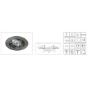 Synergy 21 LED Retrofit GU10 / GX5, 3 ceiling installation kit D08-white - 124636 - 2