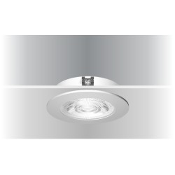 Synergy 21 LED recessed ceiling spot Helios black, round, neutral white - 182375 - 1