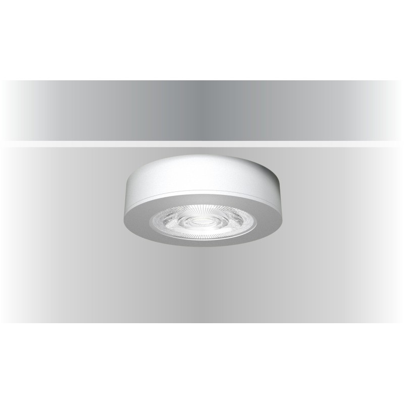 Synergy 21 LED recessed ceiling spotlight Helios black, round, surface-mounted frame - 182379 - 1