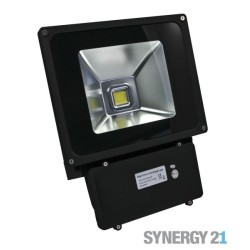 Synergy 21 LED Outdoor Objektstrahler 80W schwarzes Gehäuse - kaltweiß V2 - 97504 - 1