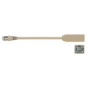 Telegärtner Kabel Disconnect CP-Link, weiss, 0,2m, RJ45 Stecker/Buchse, DDCP-Link, - 167484 - 1
