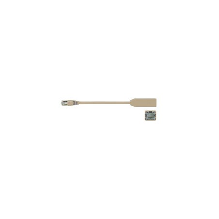 Telegärtner Kabel Disconnect CP-Link, weiss, 0,2m, RJ45 Stecker/Buchse, DDCP-Link, - 167484 - 1