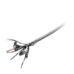 Kabel 500MHz, CAT6A, S-STP(S/FTP), Patchkabel(flex), grau, Hal, 100m Ring, Synergy21, - 178373 - 1
