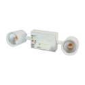 Synergy 21 LED Track Series double track lights 2x25W pivoting warm white - 213581 - 2