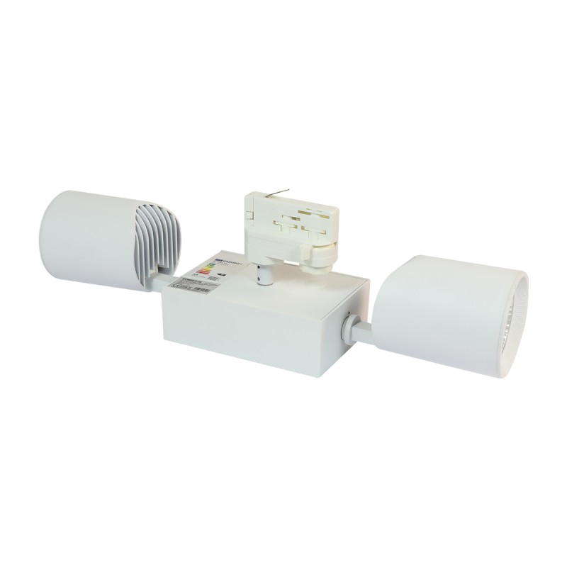 Synergy 21 LED Track Series double track lights 2x25W pivoting warm white - 213581 - 4
