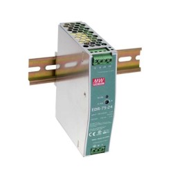 Mean Well power supply - 12V 75W DIN rail - 139521 - 1