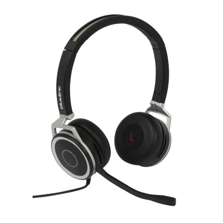 Plusonic Business Headset, 15.2P, binaural, USB & 3,5mm Klinke - 201408 - 1