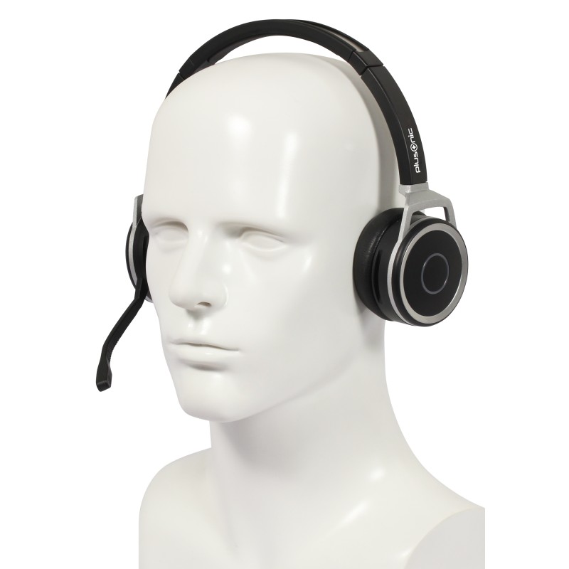 Plusonic Business Headset, 15.2P, binaural, USB & 3,5mm Klinke - 201408 - 3