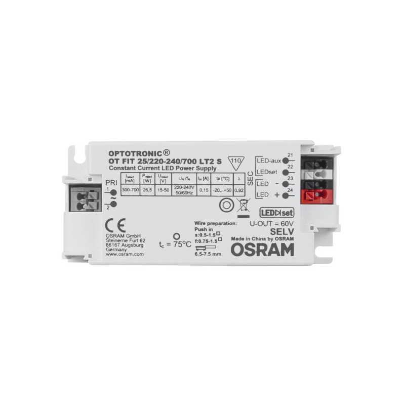 Osram Netzteil - CC Driver 300~700mA, 15~50V - 146798 - 1