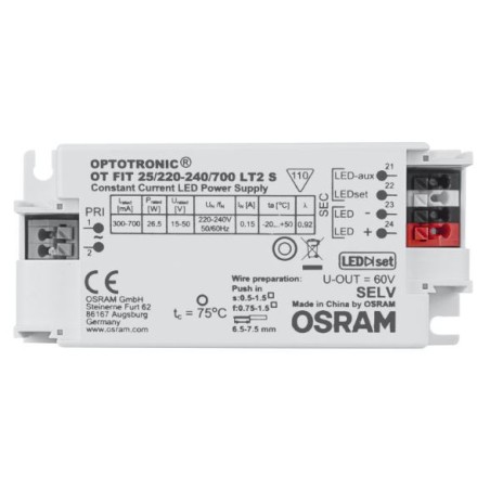 Osram Netzteil - CC Driver 300~700mA, 15~50V - 146798 - 1