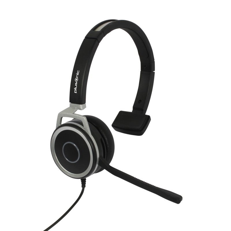 Plusonic Business Headset, 15.1P, monaural, USB & 3,5mm Klinke - 201409 - 1