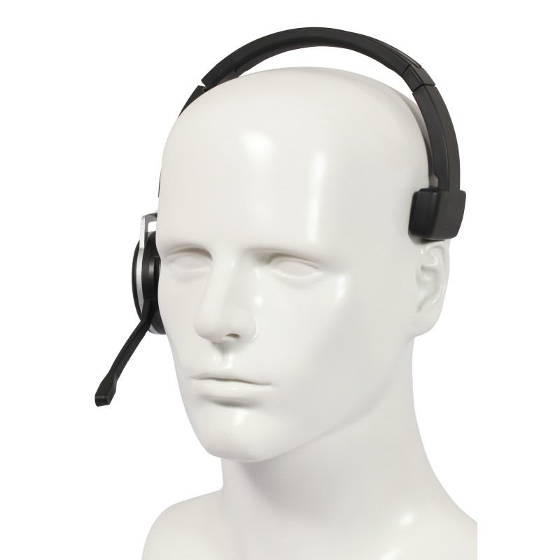 Plusonic Business Headset, 15.1P, monaural, USB & 3,5mm Klinke - 201409 - 3