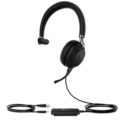 Yealink Bluetooth Headset - UH38 Mono Teams -W/O BAT USB-C - 209344 - 1