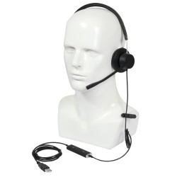 Plusonic wired Headset VT X140 monoaural - 224233 - 1