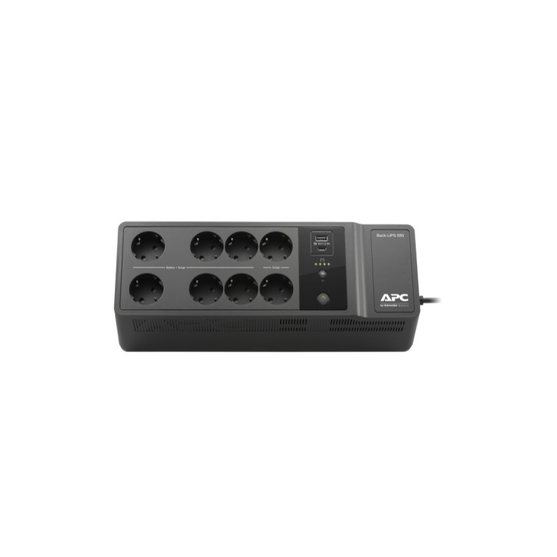 APC USV Back, 850VA, 2,3min. USB Type-C and A charging ports - 201460 - 2