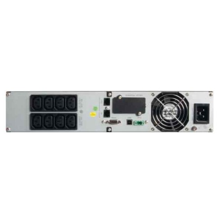Effekta MTD RT Lineinter. UPS, 2000VA, 45min, MTD2000RT, USB+RS232, Black, Tower/19", - 207114 - 1