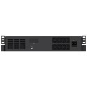 Effekta Line-Interactive UPS, 600VA, 19"/2HE, 12min at cos phi 0.7, USB, OFFICE series - 213626 - 3