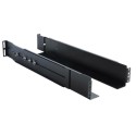 Effekta zbh.Sliding rails for 19" cabinet, 498-800mm adjustable, up to 45Kg, 2HE - 209062 - 1