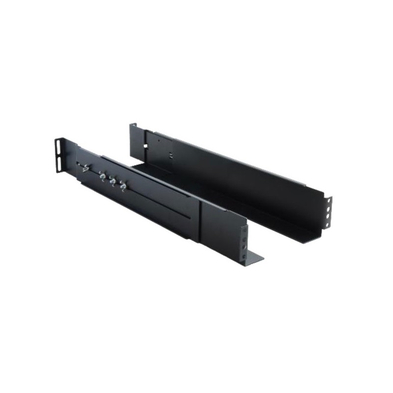 Effekta zbh.Gleitschienen für 19" Schrank, 498-800mm veränderbar, bis zu 45Kg, 2HE - 209062 - 1