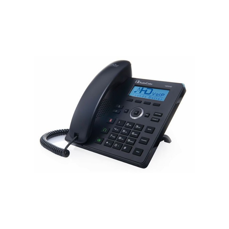 AudioCodes SfB IP Phone 420HD, PoE & PSU, Black *B-ITEM* - 126052 - 1