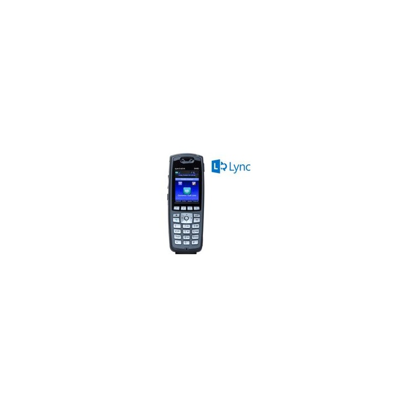 Spectralink Bundle 8440 schwarz mit standard Batterie (LYNC) - 155013 - 1