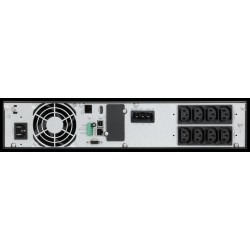 Effect Online-USV, 1000VA, 6min bei cos phi 0.7, LCD-Display, ADIRA RT, Tower/19", 2HE, - 219031 - 1