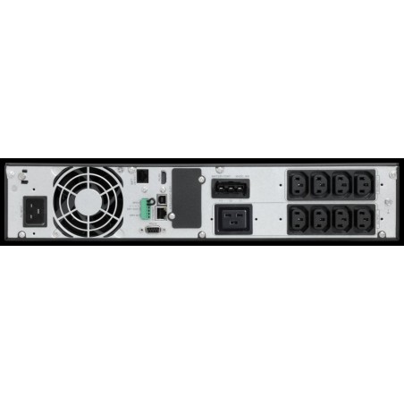 Effekta Online-USV, 3000VA, 3min bei cos phi 0,7 ,LCD-Display, ADIRA RT, Tower/19", 2HE, - 219035 - 1
