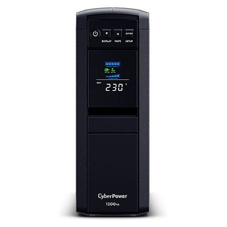 CyberPower USV, PFC-Serie, 1200VA/720W, Line-Interactive, reiner Sinus, USB/RS232, - 224404 - 1