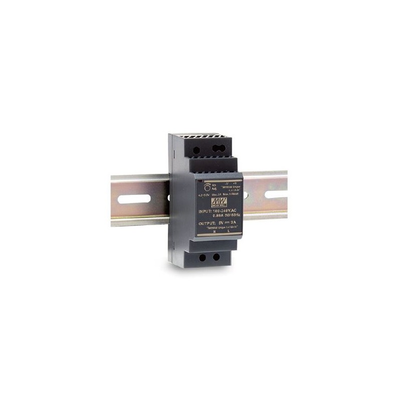 Mean Well power supply - 12V 24W DIN rail - 158563 - 1