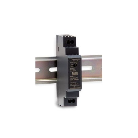 Mean Well power supply - 12V 15W DIN rail - 166187 - 1